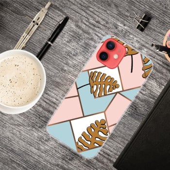 Противоударный чехол Marble Pattern B Series для iPhone 13 mini - GK-A4