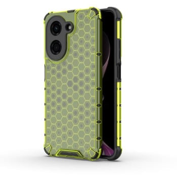 Противоударный чехол Honeycomb на Xiaomi Redmi A5 4G 171.7mm / Poco C71 - зеленый