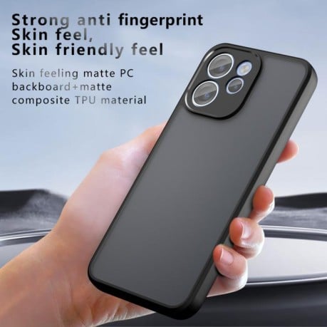 Протиударний гібридний чохол Armor Precise Hole для OPPO Reno15 F 5G — прозорий