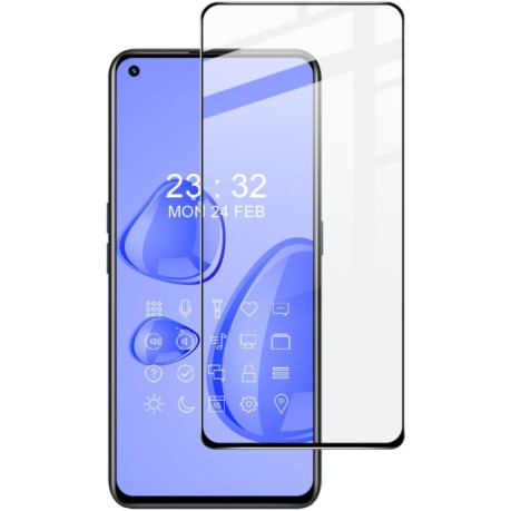 Захисне скло IMAK 9H Full Screen Film Pro+ на OPPO Realme GT Neo2 - чорне
