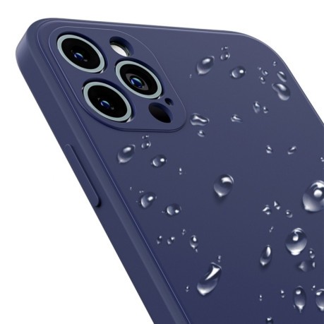Силиконовый чехол Benks Silicone Case для iPhone 12 Pro Max - синий