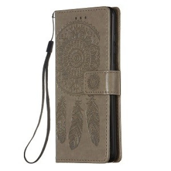 Чехол-книжка Dream Catcher Printing  на Samsung Galaxy S20 - серый