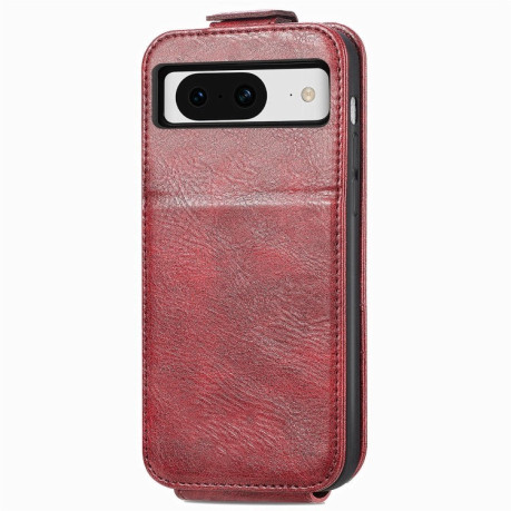 Флип-чехол Zipper Wallet Vertical для Google Pixel 8a - красный