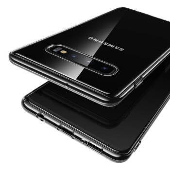 Ультратонкий чехол USAMS на Samsung Galaxy S10+  прозрачный