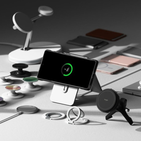 Оригинальный чехол Ringke Fusion X MagSafe для Samsung Galaxy S25 Ultra - Black