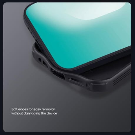 Чехол NILLKIN CamShield Pro Magnetic со шторкой для камеры на iPhone 17 Pro Max - черный
