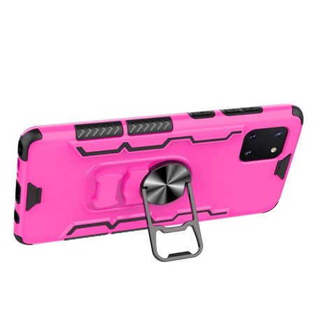 Противоударный чехол Beer Opener &amp; Car Holder для Samsung Galaxy Note 10 Lite - розовый