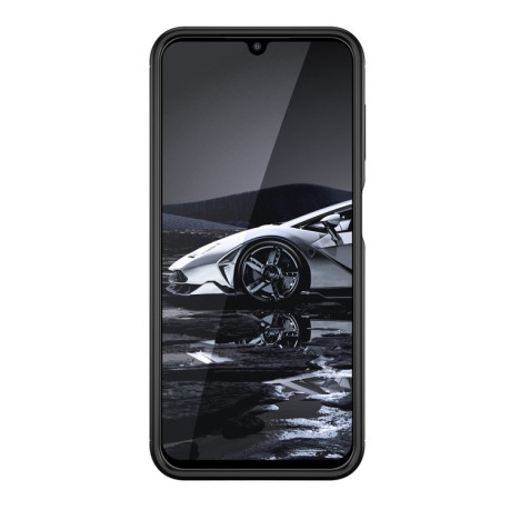 Ударозахисний чохол HMC Carbon Fiber Texture на Samsung Galaxy A14 5G - чорний
