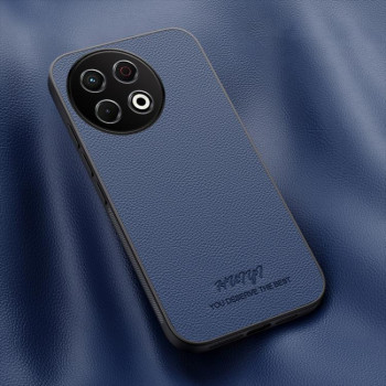 Чехол HUIYI Leather Magnetic на Tecno Spark 30 Pro — синий