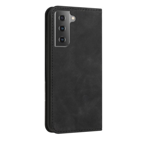 Чехол-книжка Skin Feel S-type для Samsung Galaxy S21 FE - черный