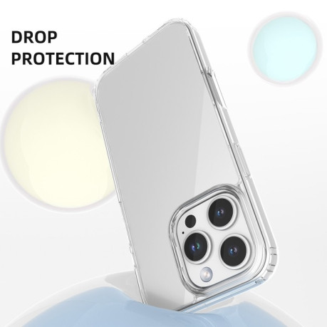 Протиударний чохол Mutural Ice Series TPU для iPhone 16  - прозорий