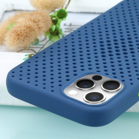 Протиударний чохол Breathable для iPhone 12 Pro Max - синій