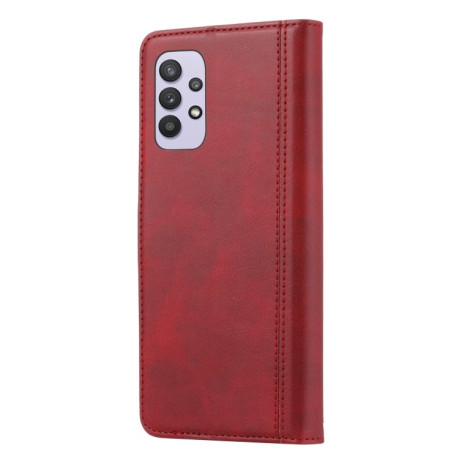 Чехол-книжка Calf Texture Double на Samsung Galaxy A33 5G - красный