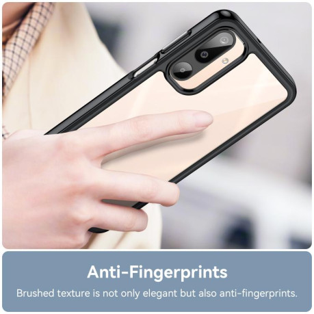 Противоударный чохол Colorful Acrylic Series для Samsung Galaxy M16 5G - черный