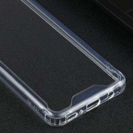 Противоударный чехол Four-corner для Samsung Galaxy A31 - прозрачный