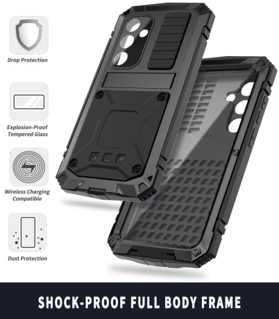 Противоударный чехол R-JUST Life Waterproof для Samsung Galaxy S24+ 5G - черный