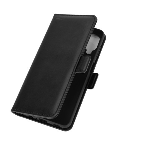 Чехол-книжка Dual-side Magnetic Buckle для Samsung Galaxy A12/M12 - черный