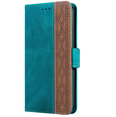 Чохол-книжка Stitching Side-Magnetic RFID для Samsung Galaxy S23 5G - зелений