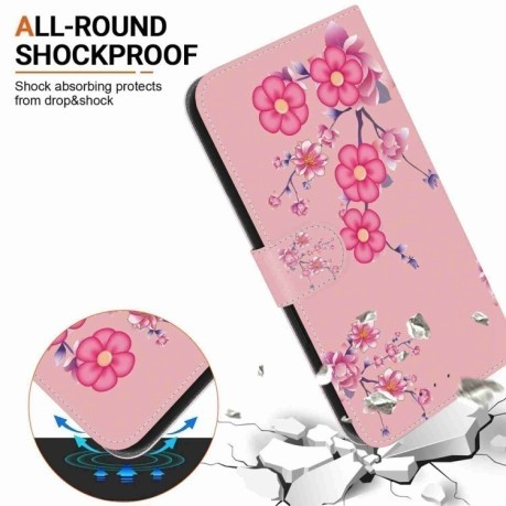 Чохол-книжка Colored Drawing Series для Samsung Galaxy A16 5G - Blossoms