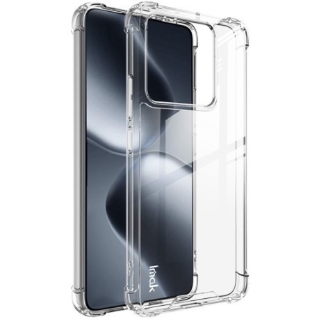 Противоударный чехол IMAK Space Shield PC + TPU Airbag для Xiaomi 14T Pro - прозрачный