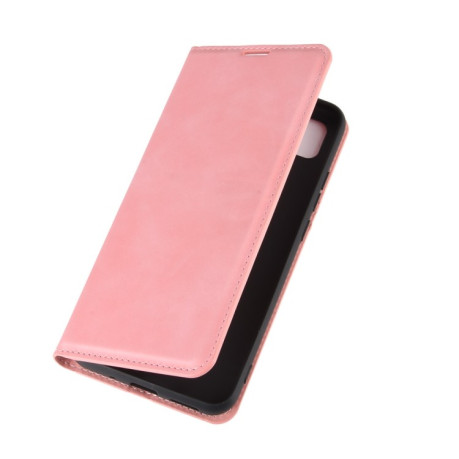 Чохол-книжка Retro-skin Business Magnetic на Xiaomi Redmi 10A/9C - рожевий