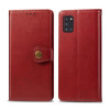 Чехол-книжка Retro Solid Color на Samsung Galaxy A31 - красный