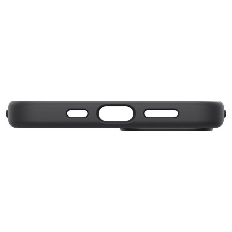 Оригинальный чехол Spigen Silicone Fit для IPhone 13 Mini - Black