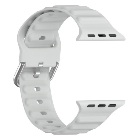 Ремешок Ocean Ripple для Apple Watch Series 8/7 45mm / 44mm/42mm - серый