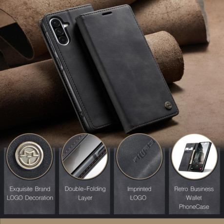 Чохол-книжка CaseMe-013 Multifunctional для Samsung Galaxy A56 - чорний