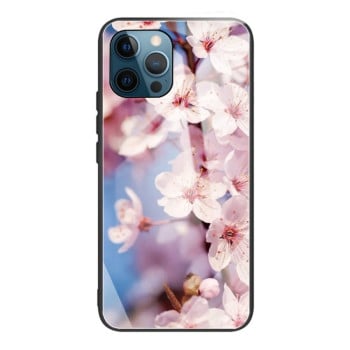Стеклянный чехол Border для iPhone 13 Pro - Cherry Blossoms