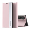 Чохол-книжка Electroplated Ultra-Thin для Samsung Galaxy A05s - рожевий