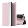 Чехол-книжка Electroplated Ultra-Thin для Samsung Galaxy A24 4G/A25 5G - розовый