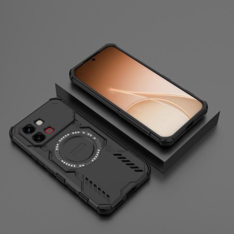 Протиударний чохол Butterfly Armor з MagSafe на Infinix Note Edge 5G Global — чорний