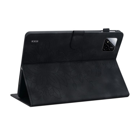 Чехол-книжка Lily Embossed Leather для Xiaomi Pad 7/Pad 7 Pro - черный