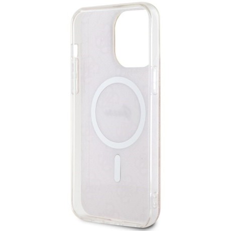 Оригінальний чохол Guess 4G MagSafe на iPhone 14 Pro Max - pink