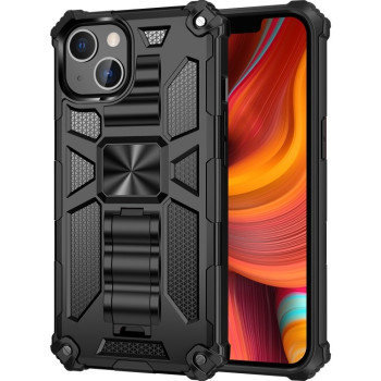 Противоударный чехол Magnetic Armor для iPhone 13 Pro Max - черный