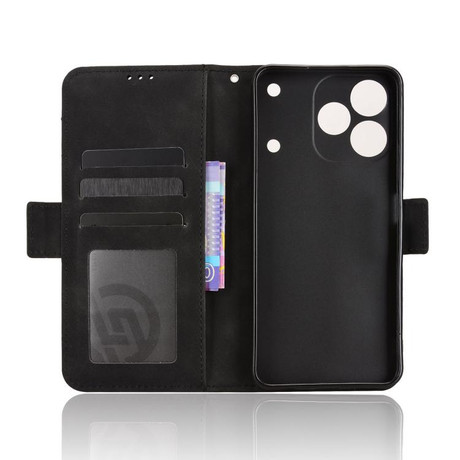Чехол-книжка Skin Feel Calf на Realme Note 80 4G — чёрный
