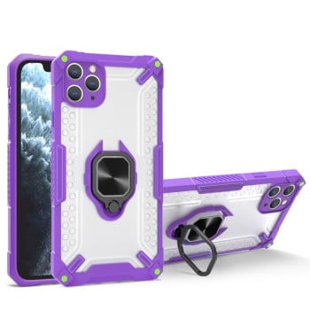 Чохол протиударний Matte with Ring Holder для iPhone 13 Pro Max - фіолетовий
