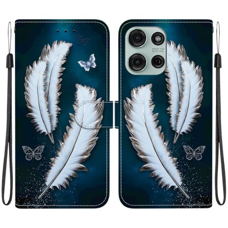 Чохол-книжка Colored Drawing Series Motorola Moto G75 5G - різнокольоровий