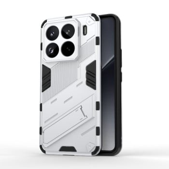Протиударний чохол Punk Armor з підставкою на Xiaomi 15 Pro 5G - білий