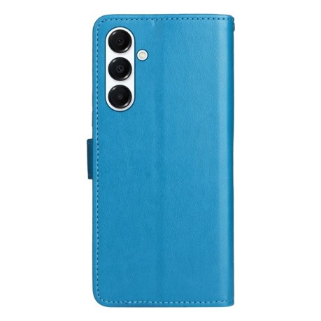 Чехол-книжка Cat Embossing Pattern на Samsung Galaxy A26 5G - синий