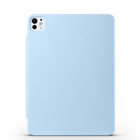 Чехол-книжка Fixed Buckle Magnetic Demation Leather для iPad Pro 13 2024 - синий