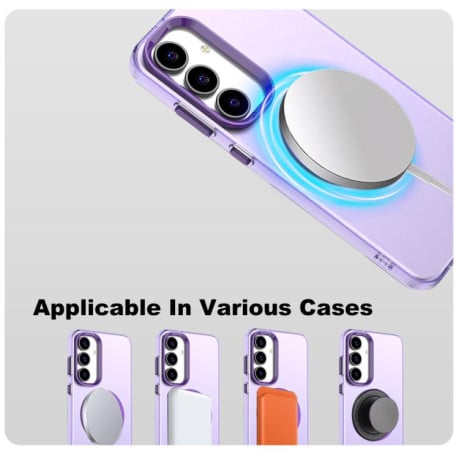 Чехол IMAK Candy Series с MagSafe на Samsung Galaxy S25 FE 5G - фиолетовый