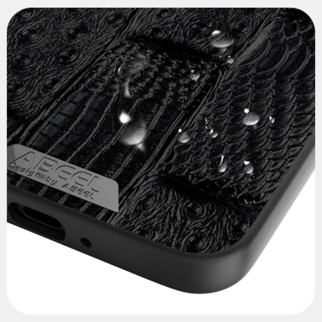 Ультратонкий чехол ABEEL 6D Micro Relief MagSafe Magnetic на OPPO Reno13 Pro - черный