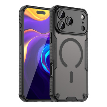 Протиударний чохол Armor Glaze MagSafe Magnetic на iPhone 18 Pro Max — чорний