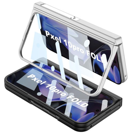 Чохол GKK з MagSafe і повним покриттям для Google Pixel 10 Pro Fold — сріблястий