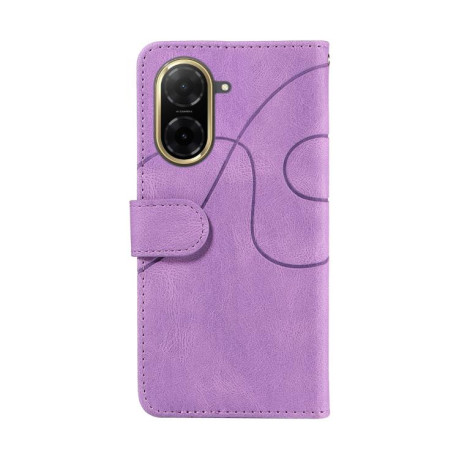 Чехол-книжка Dual-color Splicing Flip Leather для Xiaomi Redmi  A5 4G 173.3mm - фиолетовый