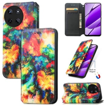 Чохол-книжка CaseNeo Colorful Magnetic на Realme 11 4G Global - Cloud