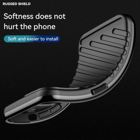 Противоударный чехол Thunderbolt на Samsung Galaxy A73 5G - черный