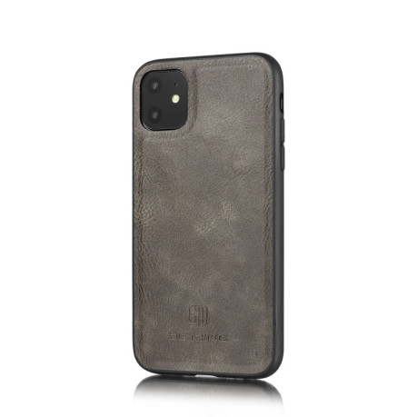 Чохол-гаманець DG.MING Triple Fold для iPhone 11 - сірий